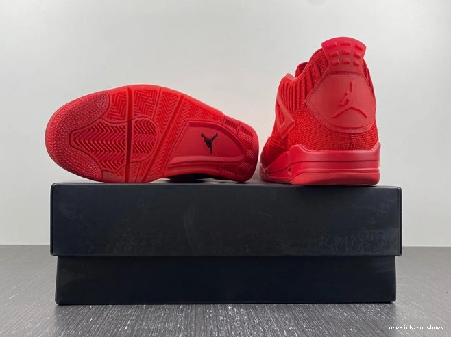 Cheap  AQ3559- Red Flyknit Jordan Sophisticated Retro 4 3937 1014